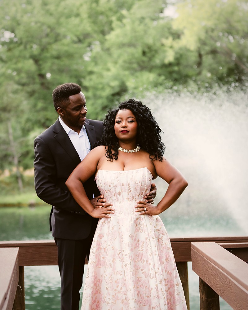Marie-Louise and Cedric together