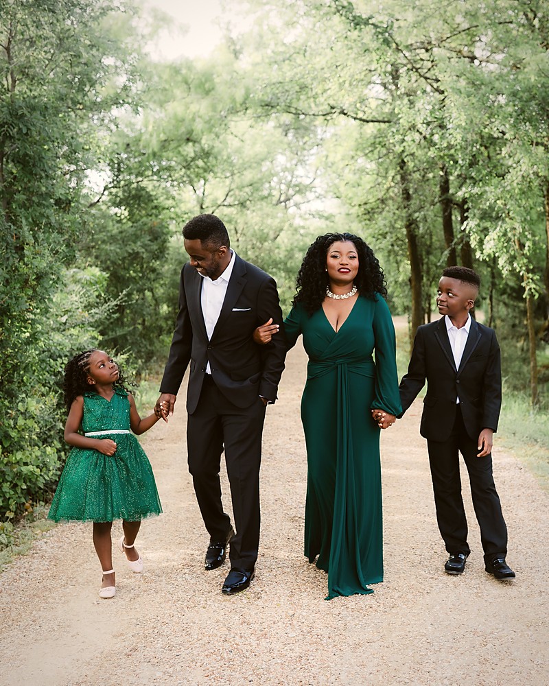 The family of four